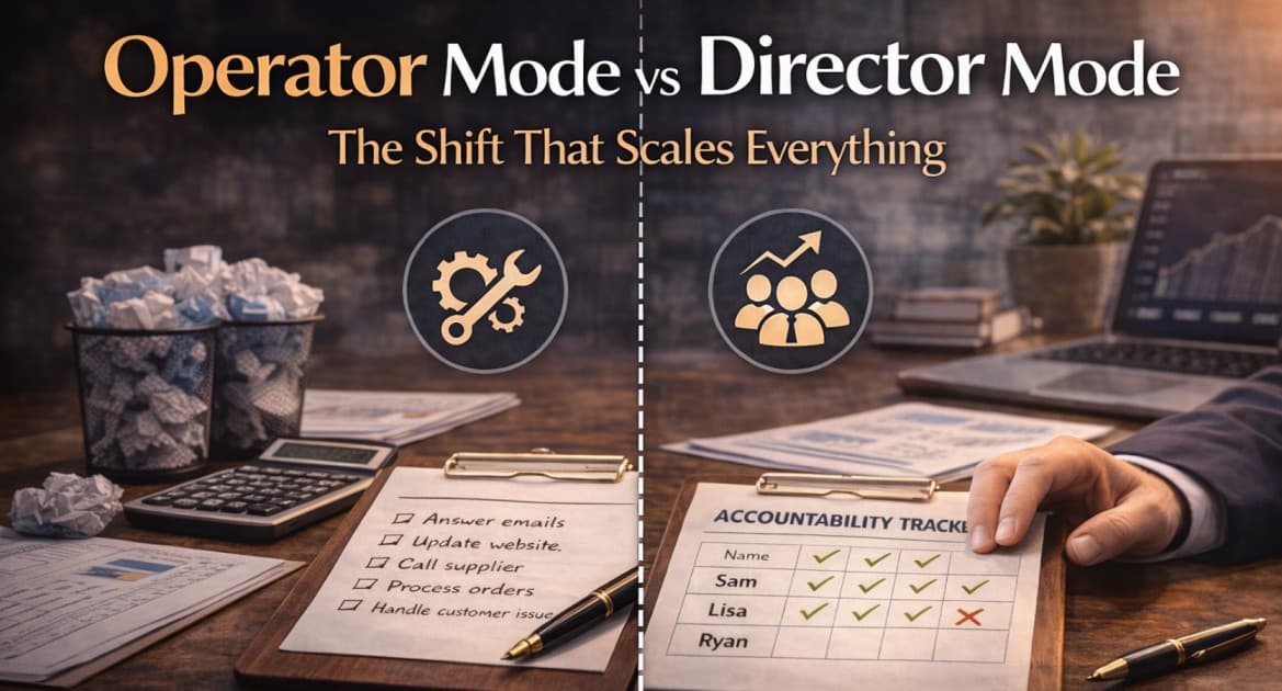 Operator Mode vs Director Mode: The Shift That Scales Everything