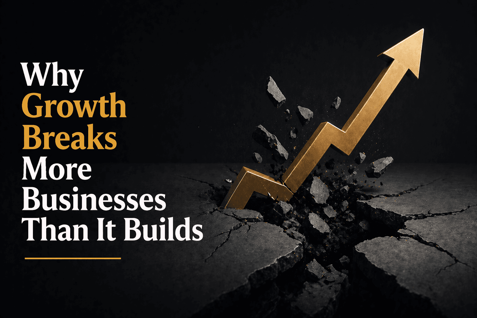 Why Growth Breaks More Businesses Than It Builds