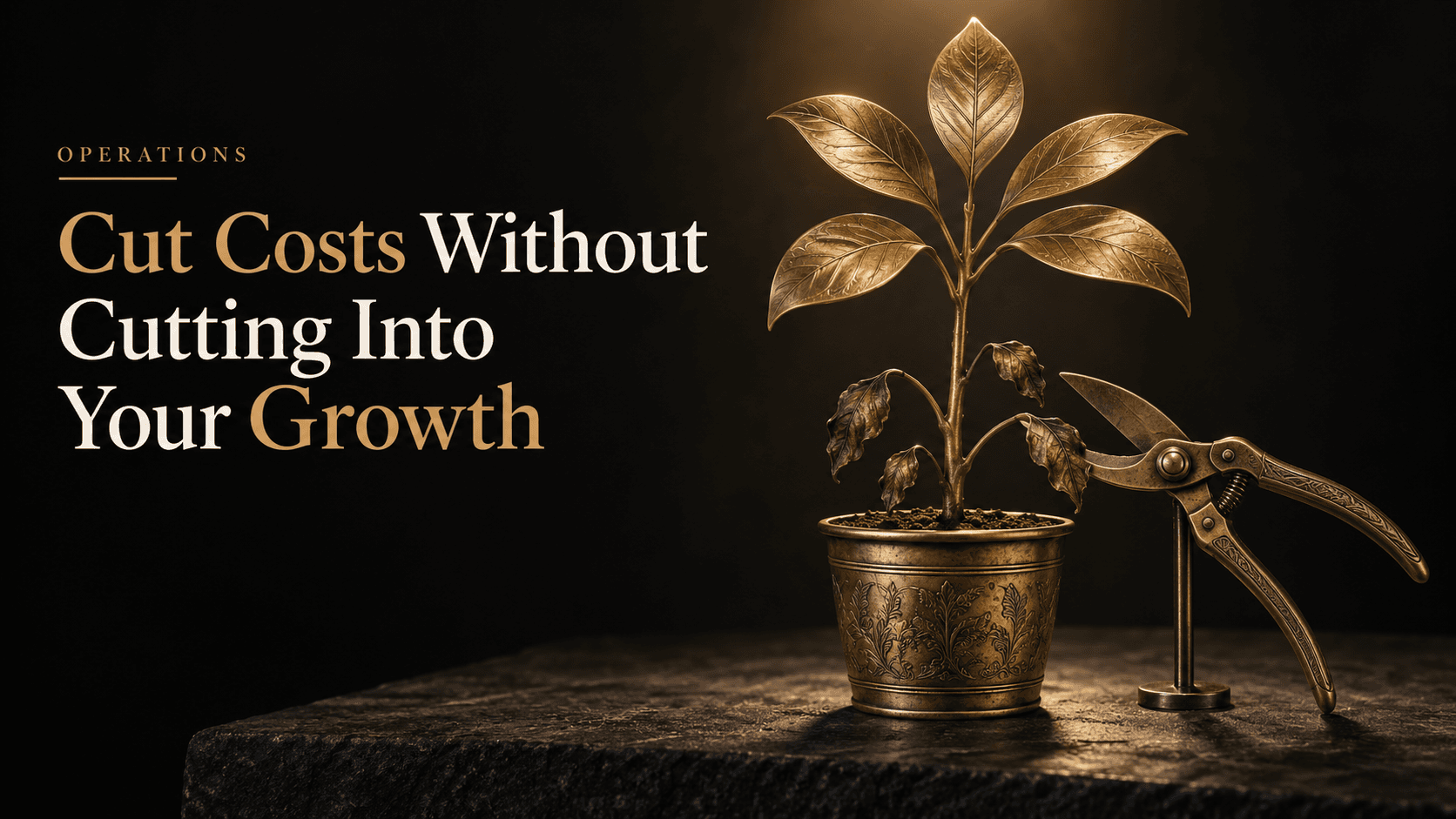 How to Cut Operational Costs Without Cutting Into Growth
