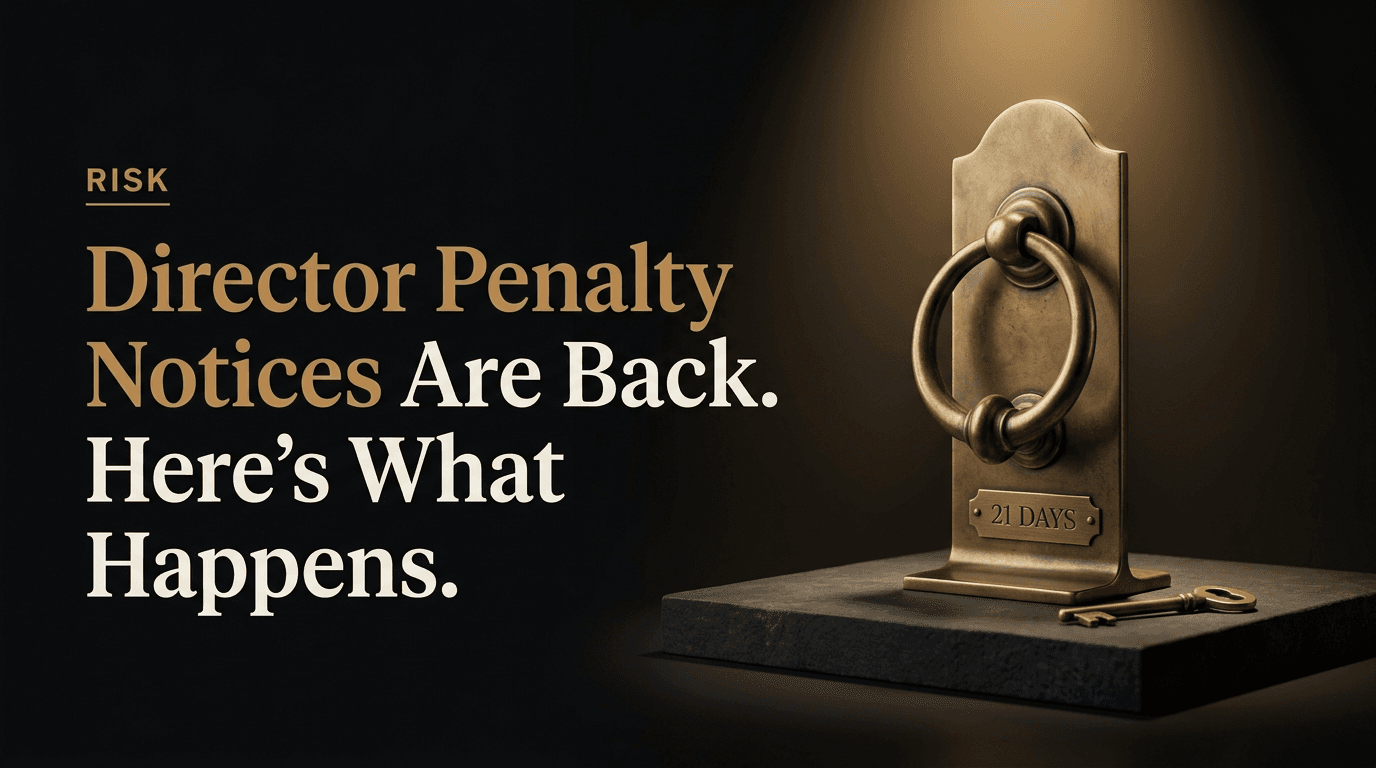 Director Penalty Notices Are Back. Here's What Happens If the ATO Knocks