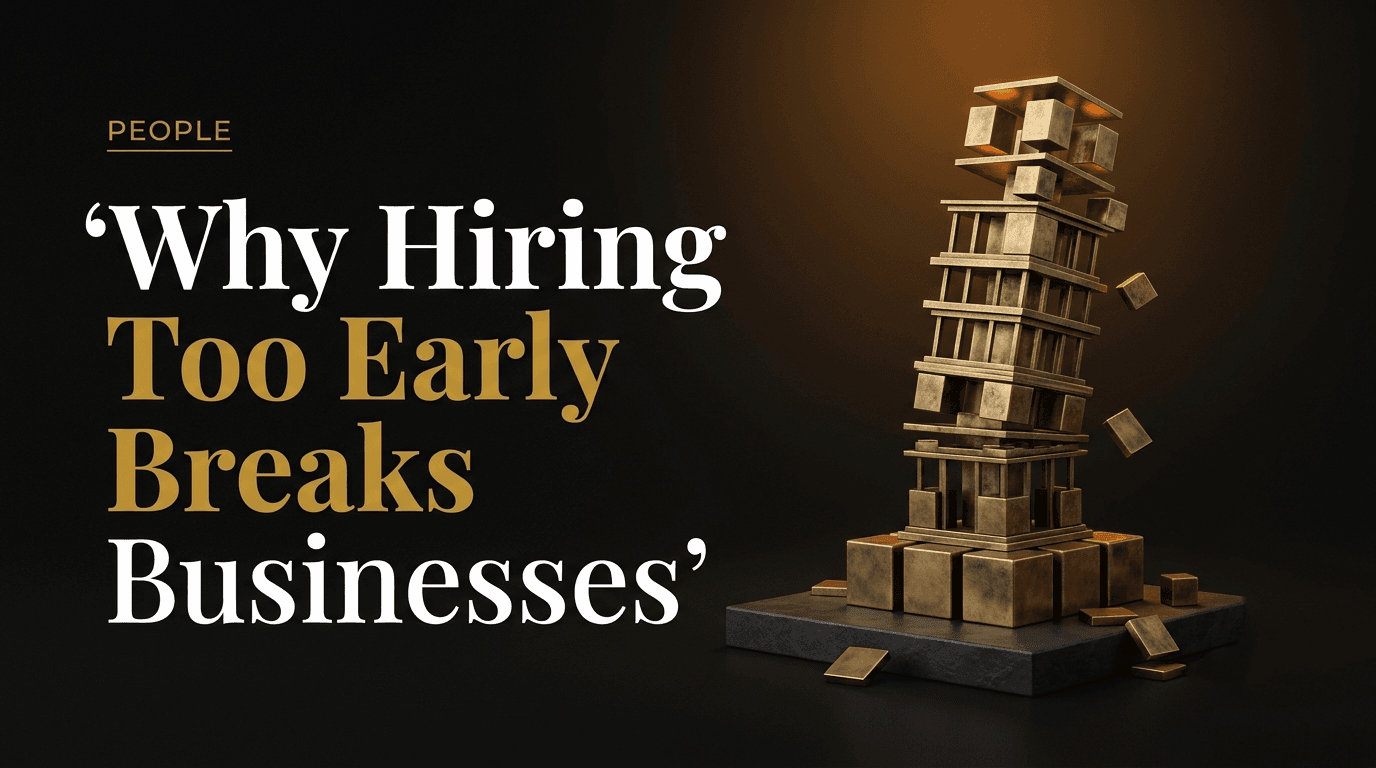 Why Hiring Too Early Breaks Businesses