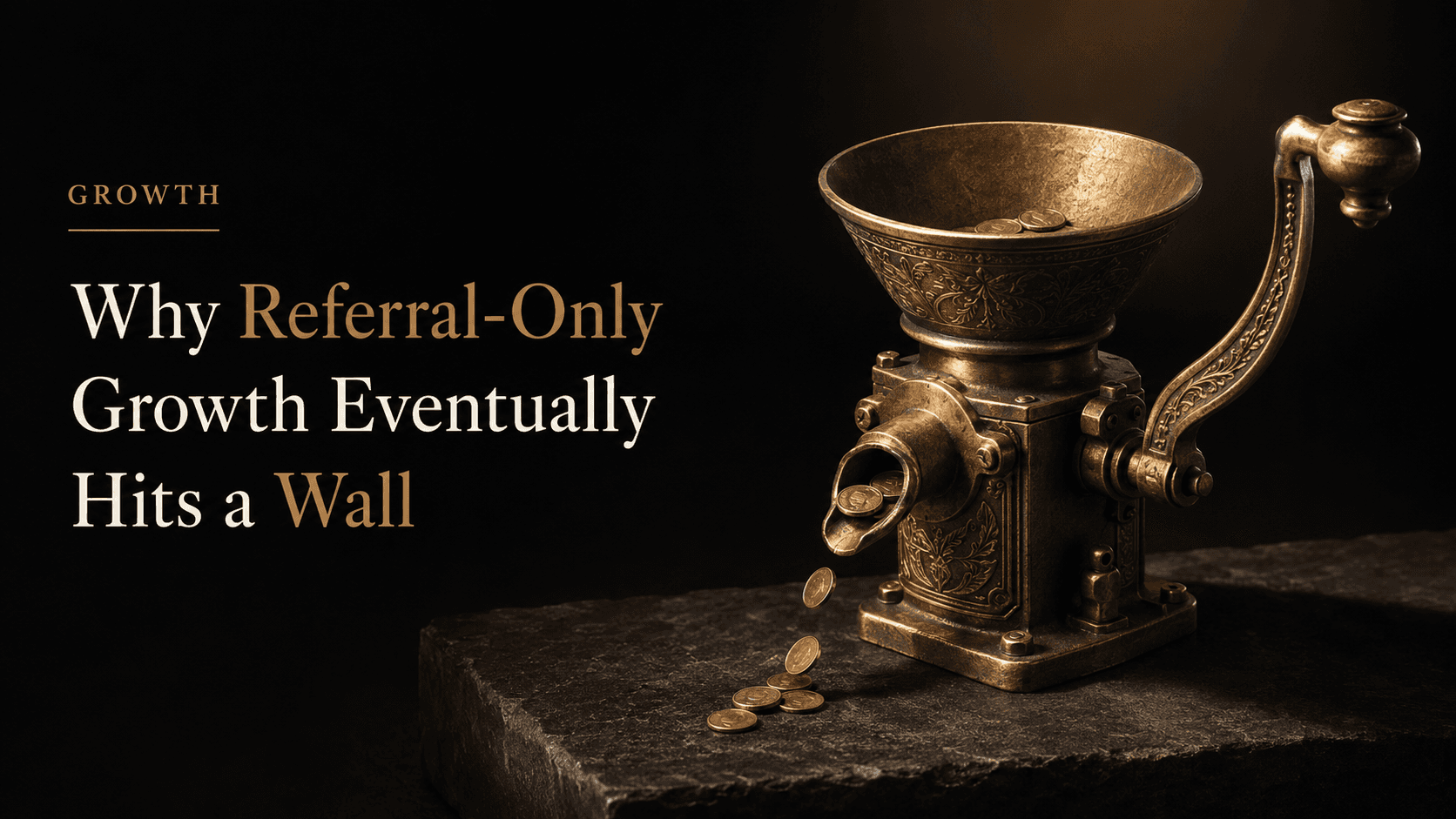 Why Referral-Only Growth Eventually Hits a Wall