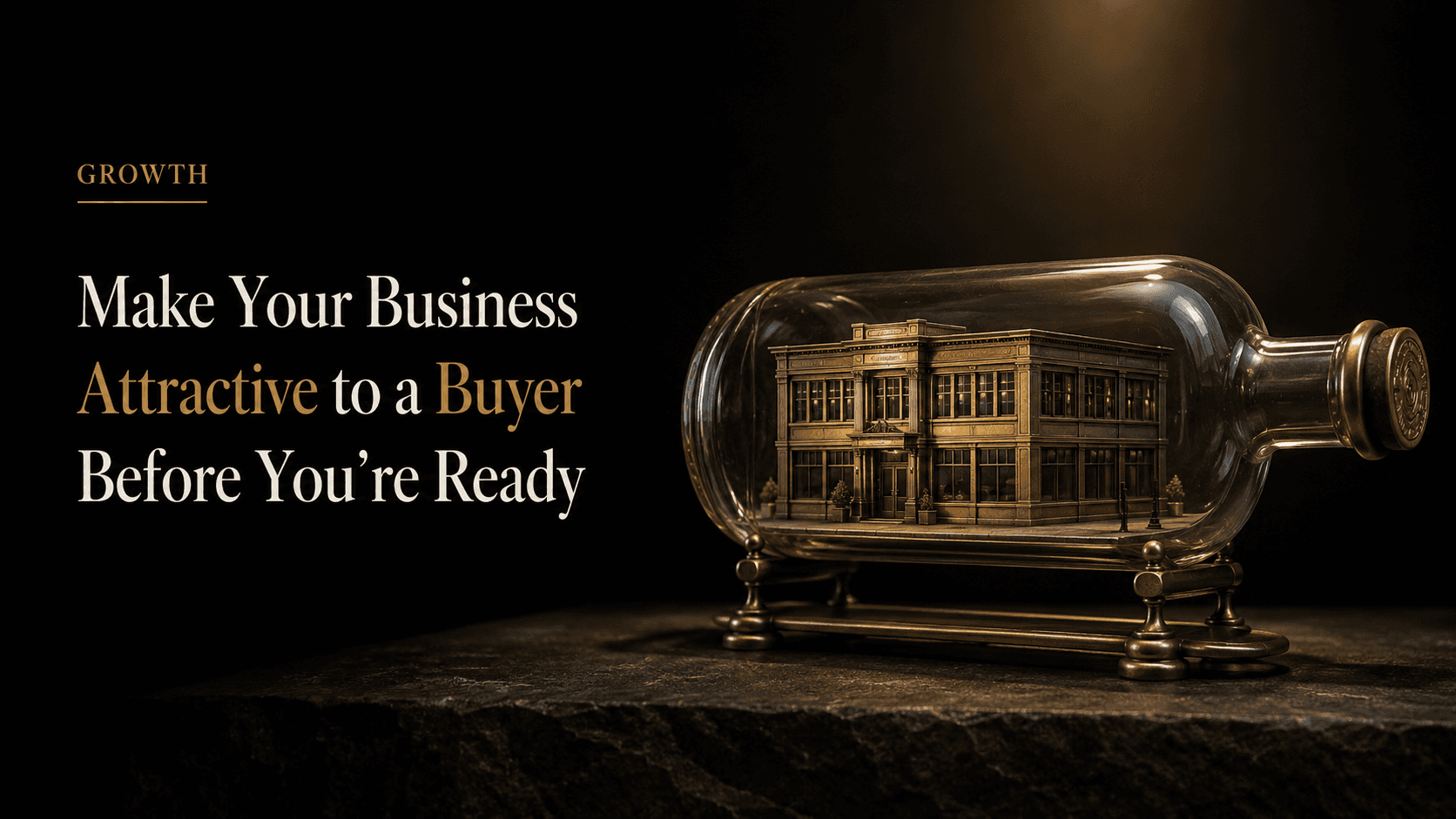 How to Make Your Business Attractive to a Buyer Before You're Ready to Sell