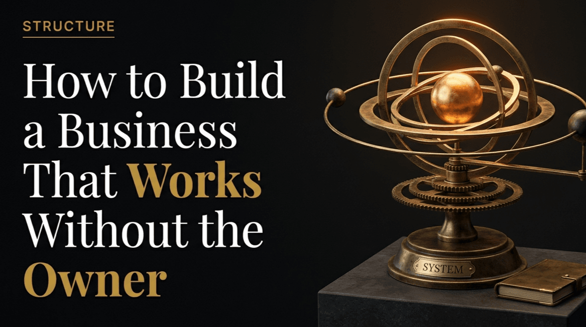 How to Build a Business That Works Without the Owner