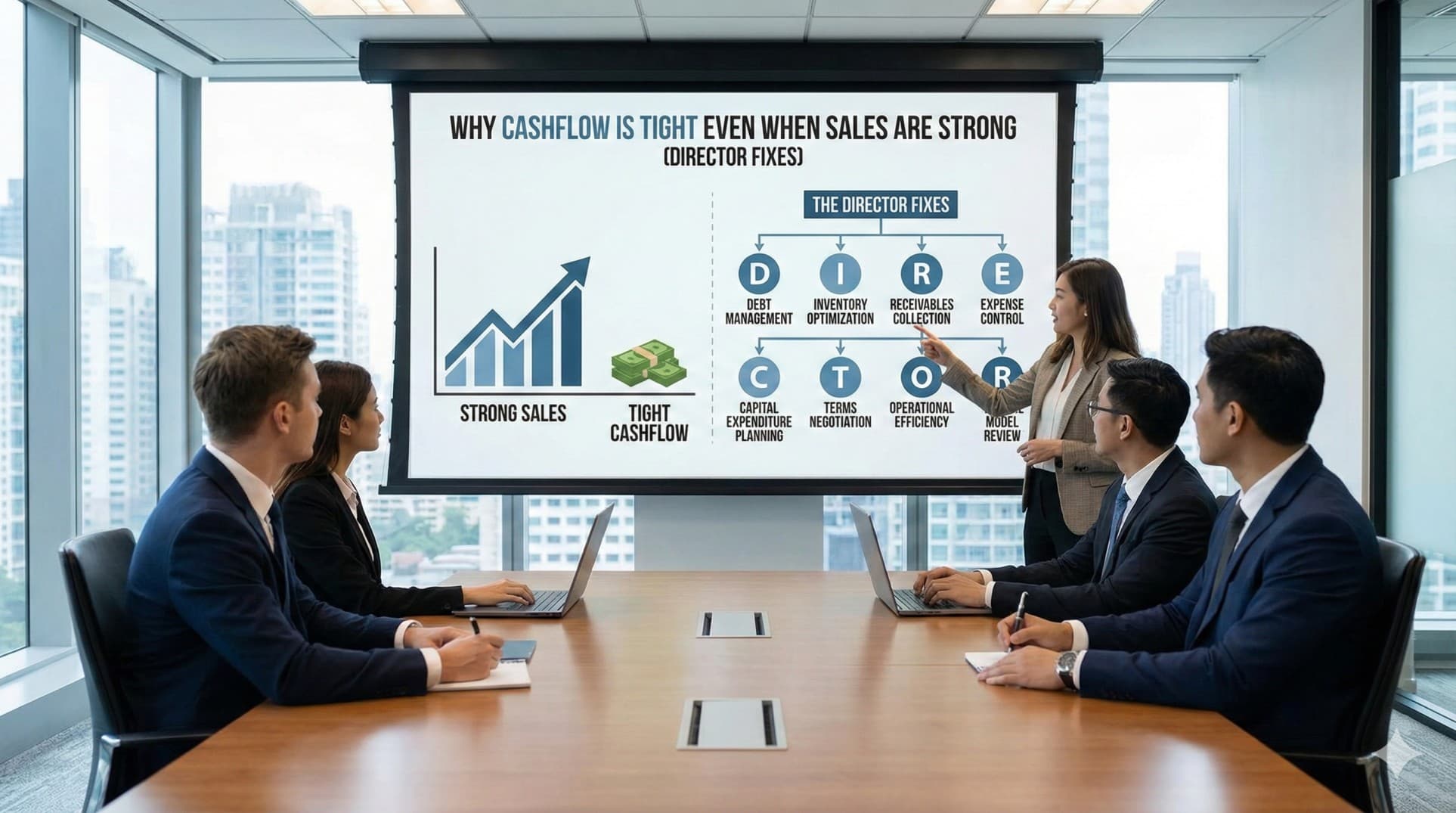 Why Cashflow Is Tight Even When Sales Are Strong (Director Fixes)