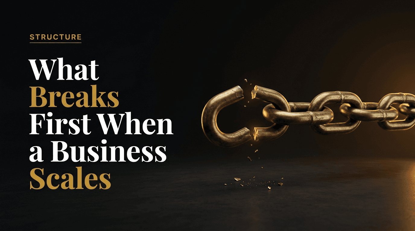What Breaks First When a Business Scales