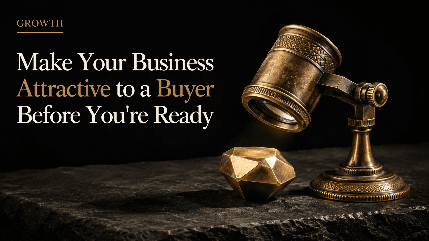 How to Make Your Business Attractive to a Buyer Before You're Ready to Sell