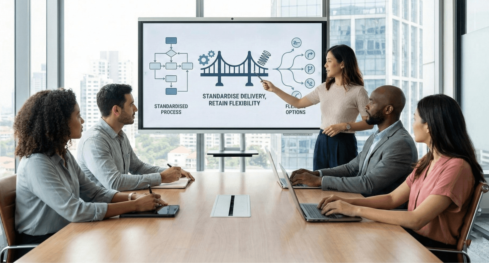 Standardise Delivery Without Killing Flexibility