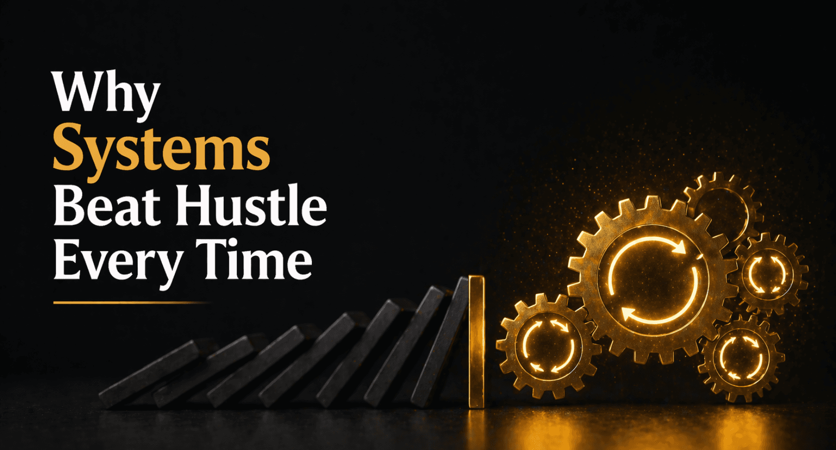 Why Systems Beat Hustle Every Time