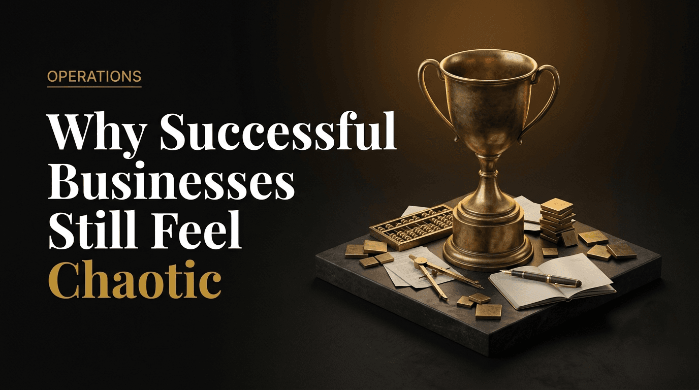 Why Successful Businesses Still Feel Chaotic