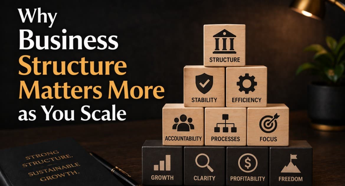 Why Business Structure Matters More as You Scale