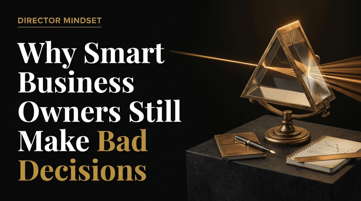 Why Smart Business Owners Still Make Bad Decisions