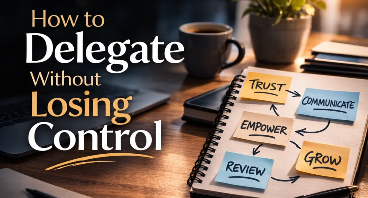 How to Delegate Without Losing Control