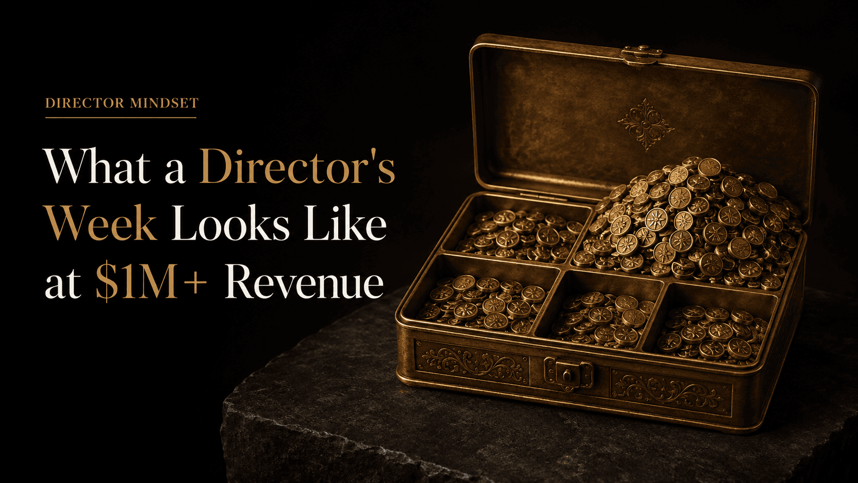 What a Director's Week Actually Looks Like at $1M+ Revenue